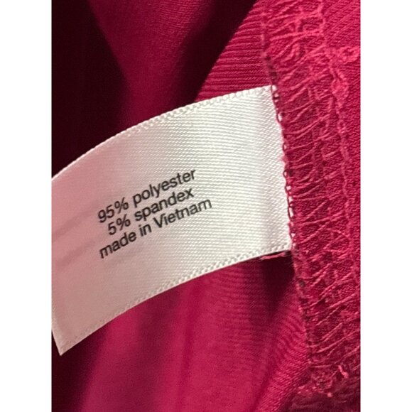 Lane Bryant Long Fuchsia Hook and Eye Front Duster Cardigan Size 18/20 New - Picture 5 of 8